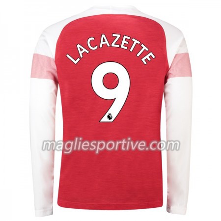 Completo Calcio Arsenal Lacazette 9 Divisa Prima 2018/2019 ML